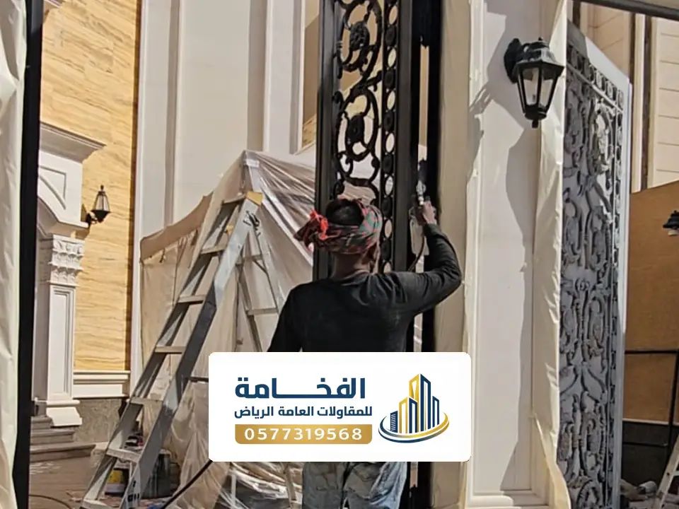 بخ ابواب حديد لمنازل الرياض