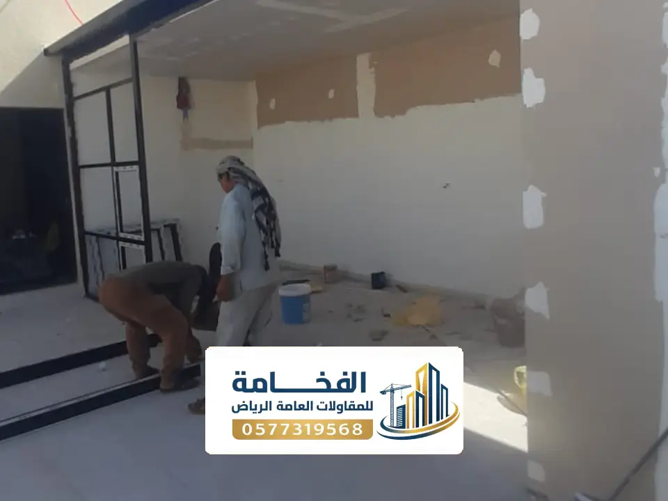 بناء شقه السطح شرق الرياض