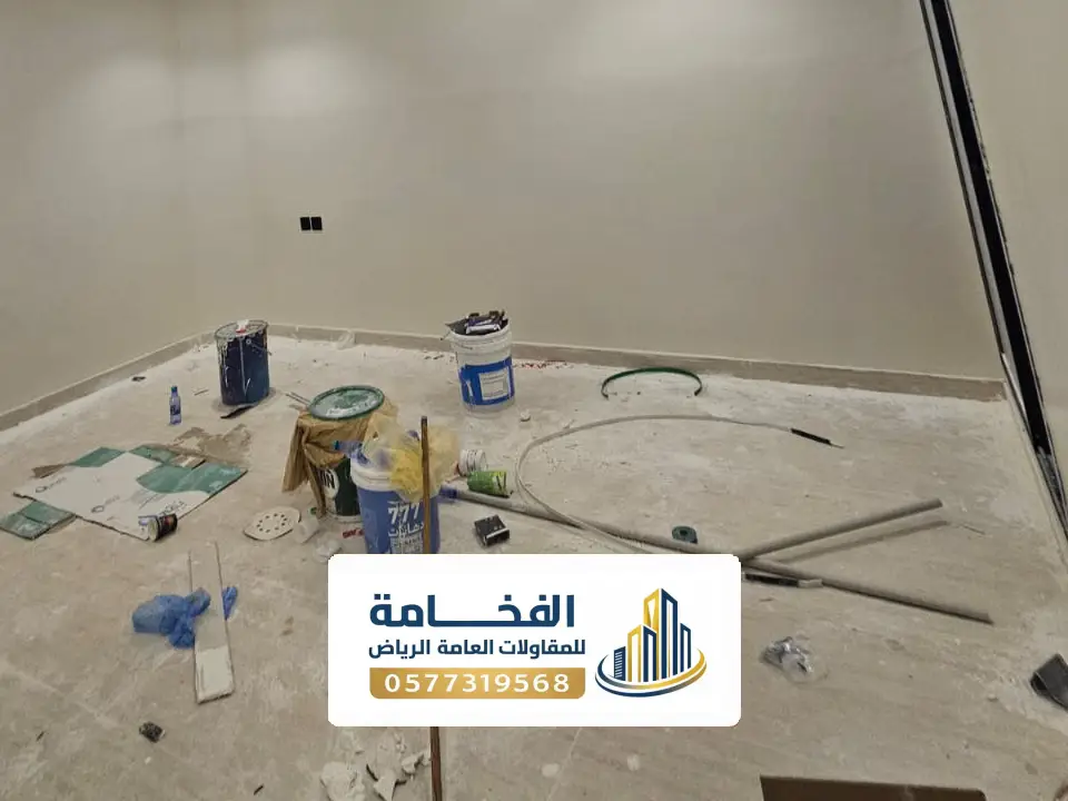 تركيب أرضيات وبلاط مباني شمال الرياض